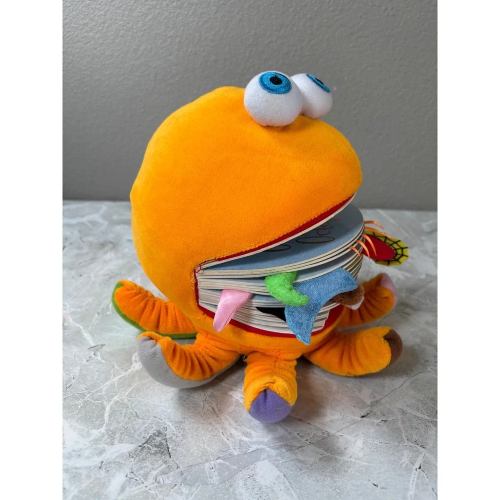Matthew Van Fleet October the Octopus Plush Interactive Board Book